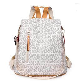 School Bags Fashion Backpack For Women PVC Waterproof Shoulder Bag Pack Female Casual Anti-theft Rucksack Shopping Travel Girl