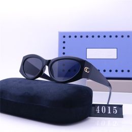 Designer for Men Women Sunglasses Fashion Classic Sunglass Polarised Pilot Oversized Sun UV400 Eyewear PC Frame Polaroid Glasses 4015