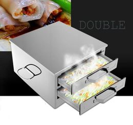 Bar Household Stainless Steel Steamed Machine Steam Rack Steamer hot Rice Milk Furnace Cooking Tools Drawer Rice box Rolls
