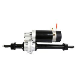 1200W 15:1 high torque brush DC motor rear axle electric transaxle