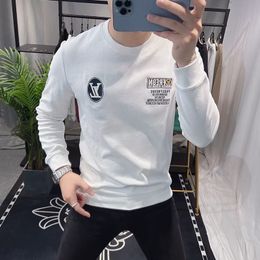 Men Designer T Shirts Cotton Loose Casual Tees Letter Print Long sleeve tee Short Sleeved Shirt Fashion Hip Hop Streetwear Clothing Tee Shirt