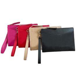 Clutch Bag Womens Wristlet Bags fashion accessoires key pouches designer zipped coin purse handbag outdoor clutchs wallet2072