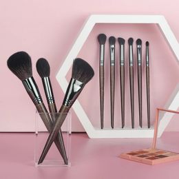 Makeup Brushes OVW Makeup brushes set professional Goat Hair Makeup Brushes Set Eye Shadow Blending Eyeliner Eyelash Eyebrow Brush For Makeup 231218