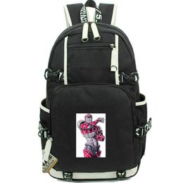 King Crimson backpack JoJo Bizarre Adventure daypack Future Time school bag Print rucksack Casual schoolbag Computer day pack