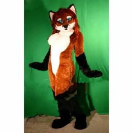 Halloween Brown Fox Mascot Costumes High Quality Cartoon Theme Character Carnival Adults Size Outfit Christmas Party Outfit Suit For Men Women