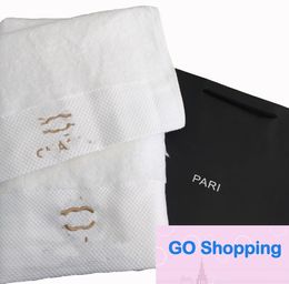 Wholesale Five-Star Hotel Pure Cotton Bath Towel Three-Piece Towel White Gift Set