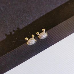 Stud Earrings 925 Sterling Silver Sweet And Cute Little Crab Wild Fashion Female Exquisite Small Jewellery Gift