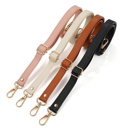 Bag Parts Accessories 130cm Long Adjustable PU Leather Strap For Crossbody 18cm Wide Shoulder Replacement Handbags 231219