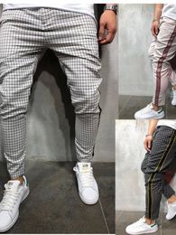 Men's Pants European And American-Style Stripe Braid Trousers Sports