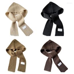 Scarves Women's Knitted Wrap For Dressing Up Your Outfits Shawl Knotted Wraps Graceful Supplies