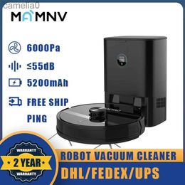 Robot Vacuum Cleaners MAMNV D900 Laser System Robot Vacuum Cleaner Sweeper Home Appliance Cleaning Machine For Smart Home Car Pet Washer Alexa FloorL231219