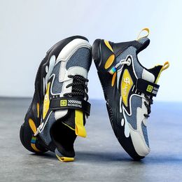 Спортивные уличные детские кроссовки для мальчиков от 2 до 12 лет, летние детские повседневные дышащие спортивные кроссовки для прогулок для девочек, обувь для подростков 231218