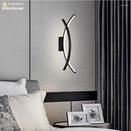 Wall Lamp LED Interior Lighting Bedroom Bedside TV Hallway Cloakroom Lights Fixture For Home Decoration Light Sconces