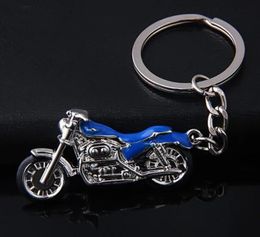 Bag Parts Accessories Mountain Motorcycle Pendants KeyChain model Car Key Holder Colour metal Charm 3D crafts Chain 1729 231219