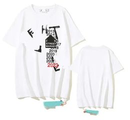 Accessories GZ 807C2C55 OW Tshirt Designer Women Men Casual Pure Cotton Short Sleeve jogging Spring Summer Street 100% Cotton Causual Streetw