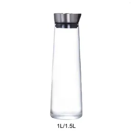 Water Bottles Glass Pitcher Bottle Tea Large Capacity Cold Jug For Refrigerator