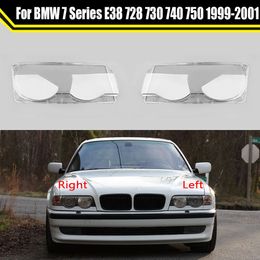 Car Headlight Glass Headlamp Transparent Lampshade Lamp Shell Lens Cover for 7 Series E38 728 730 740 750 1999 2000 2001