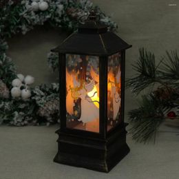 Candle Holders Christmas Lantern Glitter Water LED For Xmas Party Indoor Outdoor Size