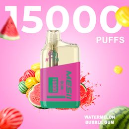 Latest Big Puffs Mesii Box 15000 Puffs Disposable Vape Bar Wholesale I Vape Elctronic Cigarette Vaporizer