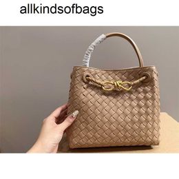 Andiamos Bags BottegaaVeneta Handbag 7A Genuine Leather 5A designer woman handbags Crochet KnittingQQ WQ