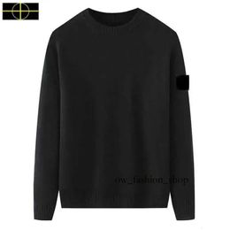 Stones Sweaters Mens Designer Hoodies Knit Sweatshirt Crew Neck Long Slevee Pullover Hoodie Couple Clothing Autumn and Spring Warm 460