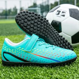 Athletic Outdoor Messi Soccer shoes kids Wholesale Deals Football Boots Futsal Training Children chuteira society Sports Sneakers Unisex shoes 231218