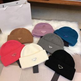 Wool Designer Beanie Womens Mens Fashion Baseball Cap High Quality Whole Luxury Cashmere Bucket Hat Casual Silk Embroidery Win2650