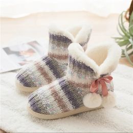 Slippers Comemore Women House Cloud Slippers Winter Warm Plush Warm Female Casual Soft Non-slip Indoor Flat Cosy Home Shoes Boots Woman 231218