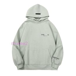 Loose Fashion Mens Sweatshirts Hoodie Ess Letter Tracksuit Man Women Round Neck Pullover Hooded Couple Sweatshirt Sportswear Essentialhoodies Jacket 5own G