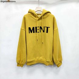 Designer Cel Women and Men Hooded Hoodie Autumn and Winter New Korean Letter Printed Hooded Loose and Casual Soft Long Sleeves with Plush and Thickened Wa Cel CQVT 690E
