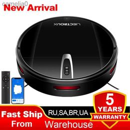 Robot Vacuum Cleaners LIECTROUX V3S PRO Robot Vacuum Cleaner Wet Mop Combo Smart Mapping WiFi App 4KPa Brushless Motor Ideal for Pet Hair Carpet FloL231219
