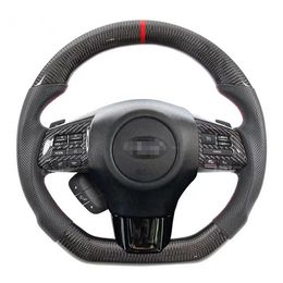 Car Carbon Fibre Steering Wheel Compatible for Subaru STI Automotive Accessories