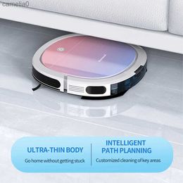 Robot Vacuum Cleaners New Smart Robot Vacuum Cleaner 180ml Water Tank Home Appliances Electric Cleaning Tools Robotic Vacuum Cleaners Wifi App controlL231219