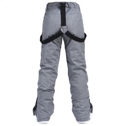 Skiing Pants Waterproof Snow Pants for Men and Women Snowboard Strap Trousers Windproof Ski Suit Outdoor Sports Belt Bibs Unsex Winter 231218