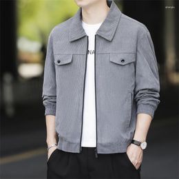 Men's Jackets Casual Versatile Workwear Coat Business Jacket Top