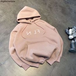 Designer Cel Women and Men Hooded Hoodie Autumnwinter Plush Men and Womens Matching Couple Jacket with Embossed Reflective Printing Loose Top Hooded Sw Cel 632F 8Z5I