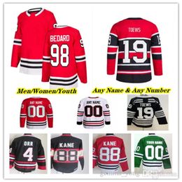 Chicago Hockey Jersey Connor Bedard Jonathan Toews Andreas Athanasiou Seth Jones Taylor Raddysh Tyler Johnson Jason Dickinson Petr Mrazek Philipp hockey jersey