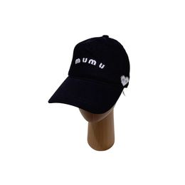 Women's Spring and Summer Cap Solid Color Hundred Letter Embroidered Casual Baseball Caps Outdoor Sun Protection Fashion Personalized Casquette