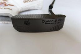 Putters Bettinardi Queen B #12 Putter Bettinardi Queen B#12 Golf Putter Black Bettinardi Golf Clubs 33/34/35 Inch Steel Shaft With Head Co