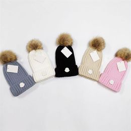 Kid Caps Designer Beanie Hat Warm Winter Cap Kids Beanies Knit Children Hats Boys Suitable for 1-12 Years Old241G