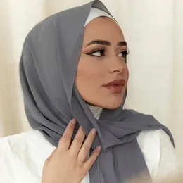 Ethnic Clothing D.Nale K Fashion Modal Hijabs For Woman 2023 Simple Head One Piece Turbans Women Prayer Garment Shawl