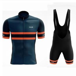 Sets Cycling Jersey Sets HUUBMen's Professional Clothing Mountain Bike and Shorts Summer 221104