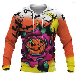 Men's Hoodies Winter 3d Print Shirt Oversized Hoody For Man Halloween Male Casual Pullover Autumn Long Sleeve Top Clothing