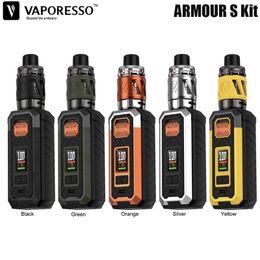 Original Vaporesso Armor S Kit 100W Vape 21700/18650 Bateria 5ml iTank 2 GTi Bobina E Vaporizador de cigarro