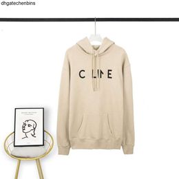 Designer Cel Women and Men Hooded Hoodie High Version Early Autumn New Cel Classic Basic Letter Printed Mens and Womens Terry Hooded Hoodie Cel 8mcs F2Q6 Z182