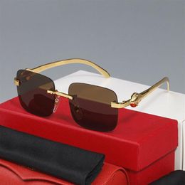 Red Sunglasses For Women Newest Fashion Cateye Reflection Male eyeglasses Female Half Frame Men Sun Glasses Blue Black Gold Frames203F