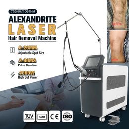 New arrival Cooling System 755nm 1064nm Alexandrite Laser hair removal alexandrite Nd Yag device professional laser machine