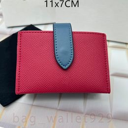 womens purse designer card holder women coin wallet mini bag luxurys bags black Ladies wallets Shopping Flap Fashion genuine leather zippers High quality Red Purses