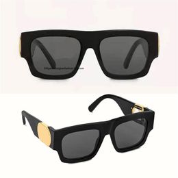 Designer Sunglasses Women Cutout Logo Retro Shiny Gold Z1487 Sunglasses Men Summer Sports Style classic Original Box269E