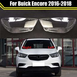 Headlamp Case for Buick Encore 2016 2017 2018 Car Front Glass Headlight Cover Head Light Lens Caps Transparent Lampshade Shell